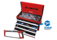 Coffre 874116B + Composition 219 outils, en pouces et en mm