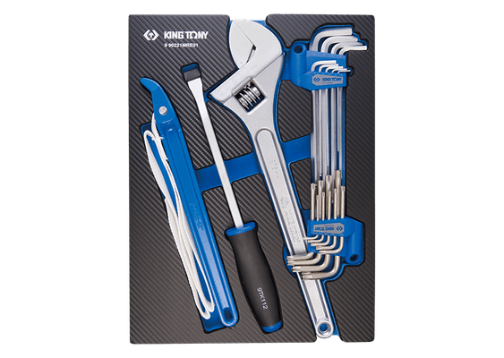 Outils - Outils divers - Module mousse + PP 21 pièces pinces et clés mâles
