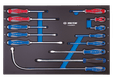 Module mousse + PP 13 pièces Tournevis- Doigt magnétique