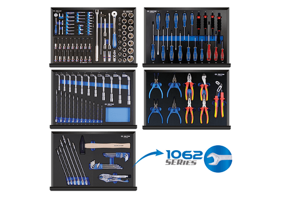 Outils - Outils divers - Composition 157 outils plateaux EVAWAVE