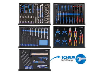 Outils - Outils divers - Composition 157 outils plateaux EVAWAVE