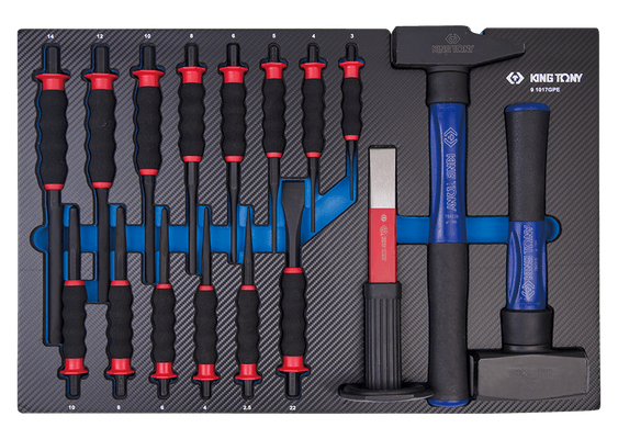 Outils - Outils divers - Module mousse + PP 17 outils de frappe