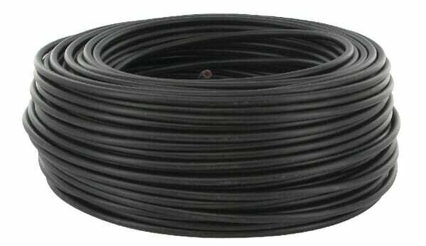 Pièces agricoles - Electricité - Câble 1x4,0 mm noir