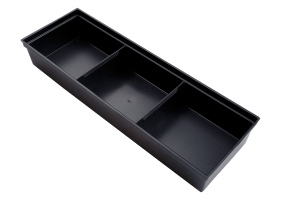 Outils - Outils divers - Lot de 2 bacs de rangement 278 x 87 x 43mm avec 2 séparateurs