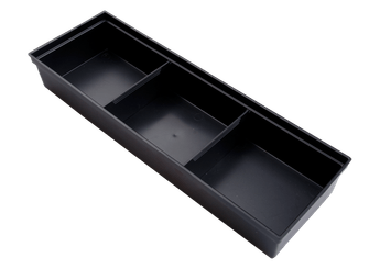 Outils - Outils divers - Lot de 2 bacs de rangement 278 x 87 x 43mm avec 2 séparateurs