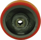 Roue seule + roulem. 125 mm