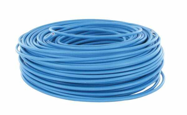 Pièces agricoles - Electricité - Câble 1x1,5 mm bleu