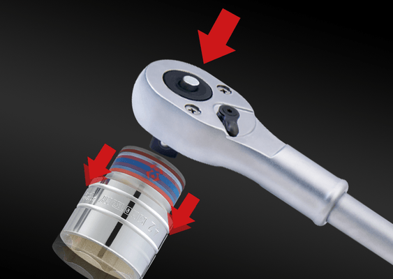 Outils - Outils divers - Cliquet réversible 3/4" 500mm 24 dents