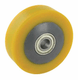 Roue uni.+roulem. billes 100mm