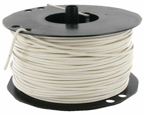 Pièces agricoles - Electricité - Câble 1x1,5 mm blanc