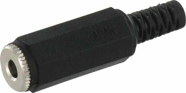 Pièces agricoles - Electricité - Fiche Jack 3.5 Fem. Stereo