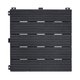 DALLE TERRASSE GRISE LOT DE 6 30X30CM EN CAOUTCHOUC
