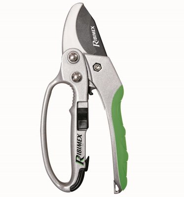 Outils de jardinage - Sécateurs - SECATEUR CREMAILLERE 8" LAMES COURBES