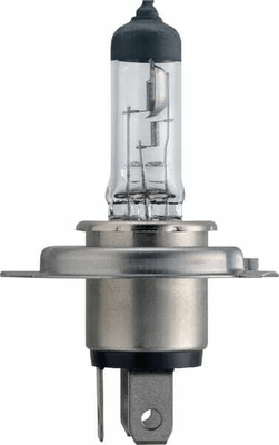 Pièces agricoles - Eclairage - Ampoule halogène H4 12V 60W/55W P43t-38 blanc Philips