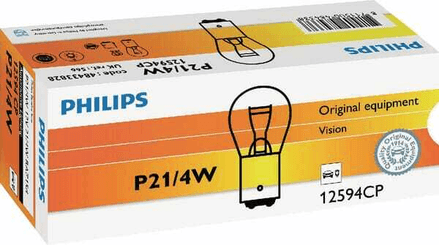 Pièces agricoles - Eclairage - Ampoule conventionnelle P21/4W 12V 4W/21W BAZ15d Philips