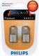 Ampoule Incandescente W2.3W 12V 2.3W W2x4.6d blanc Philips