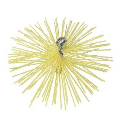 Accessoires et options matériel  - Aspirateur - HERISSON ROND EN NYLON 150MM FILETAGE M 12X175