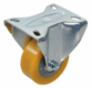 Roue fixe roulement polyurethane Ø80x30mm, Fixation de plaque: 85x100mm Load: 160kg, Ro-Carr