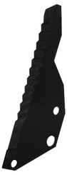 Pièces agricoles - Fenaison & élevage - Lame de rotor, 377 x 128 x 5, convient pour Pöttinger