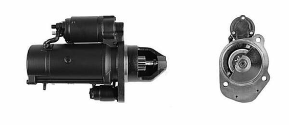 Pièces agricoles - Eclairage - Demarreur réducteur 12V 4,2kW 9 dents avec réducteur CW, Mahle