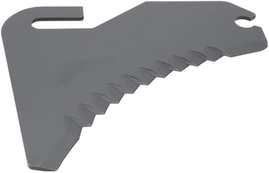 Pièces agricoles - Fenaison & élevage - Couteau de presse à balles rondes L=360mm avec couche en carbure de tungstène compatible avec McHale