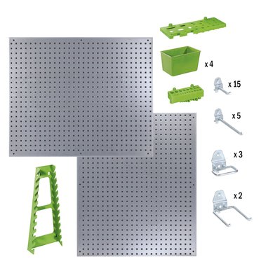 Accessoires et options matériel  - Aspirateur - PANNEAU MURAL 2X558/458MM + ACCESSOIRES