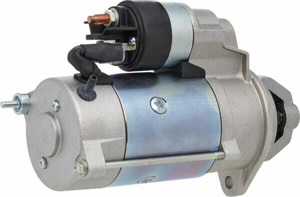 Pièces agricoles - Eclairage - Démarreur 12V, 2.6kW, 9 dents avec réducteur CW, Kramp