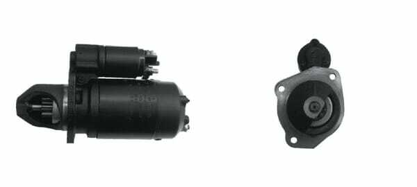 Pièces agricoles - Eclairage - Démarreur 12V, 4,2kW, 10 dents, CW, avec réducteur Mahle