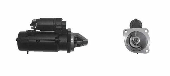 Pièces agricoles - Eclairage - Démarreur 12V 3,0kW 10 dents, CW, Mahle