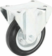 Roue fixe rigide Ø160x40mm, Fixation de plaque: 145x110mm Load: 180kg, Ro-Carr