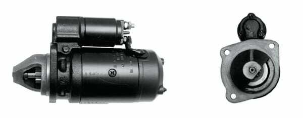 Pièces agricoles - Eclairage - Démarreur 12V 3,1kW 9 dents, CW, Mahle
