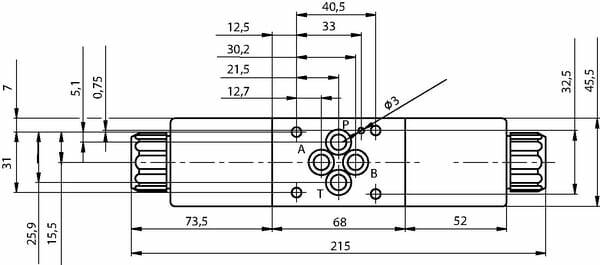 Pièces agricoles - Hydraulique - Distributeur électrique NG6