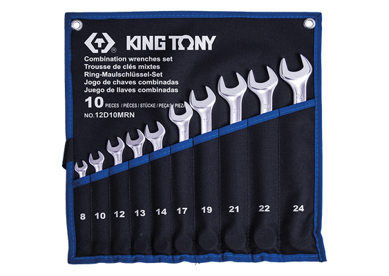 Outils - Outils divers - Trousse de 10 clés mixtes légères 8-10-12-13-14-17-19-21-22-24mm