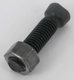 Boulon charrue con. 2 brd. pl. + ecrou