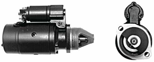 Pièces agricoles - Eclairage - Démarreur 12V 3,1kW, 10 dents CW, Mahle