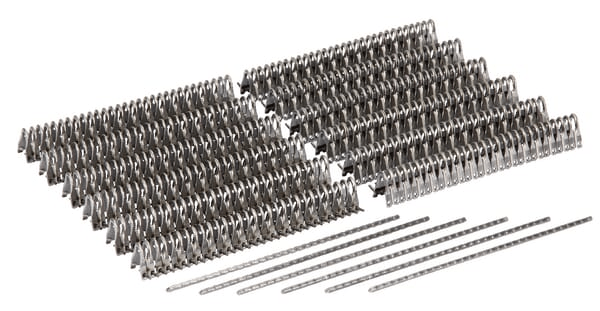 Pièces agricoles - Fenaison & élevage - Jeu d'attaches de courroie U24BS/10-18/T2F208 (5x)