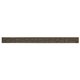 BORDURE JARDIN "GALET" TERRE 120X2X9CM EN CAOUTCHOUC