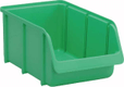 Boîte de rangement 205x335x155mm, capacité 7l, polypropylène vert, Linbin no.4 de Hünersdorff