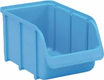 Boîte de rangement 145x240x125mm, capacité 3l, polypropylène bleu, Linbin no.3 de Hünersdorff
