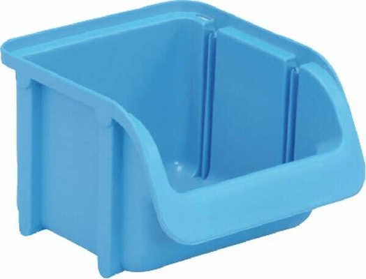 Pièces agricoles - Outils atelier - Boîte de rangement 100x115x75mm, capacité 0,46l, polypropylène bleu, Linbin no.1 de Hünersdorff