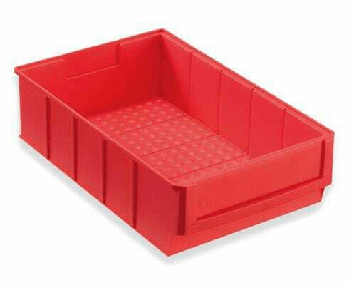 Pièces agricoles - Outils atelier - Conteneur polypropylène rouge 3,4L 300x183x81mm Hünersdorff