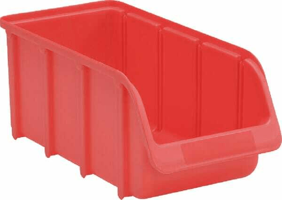 Pièces agricoles - Outils atelier - Boîte de rangement 146x318x127mm, capacité 4,24l, polypropylène rouge, Linbin no.3L de Hünersdorff