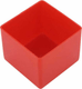 Bac rouge 54x54x45mm