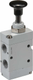 Vanne 3/2, levier bouton 1/4"