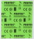 Verre de protection plastique 100x120