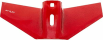 Soc ailettes 480x12mm Quivogne