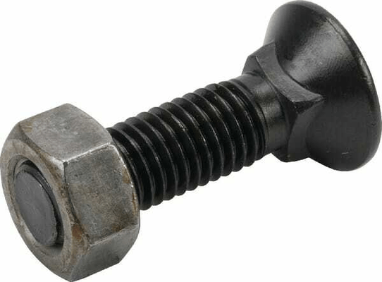Pièces agricoles - Travail du sol - Kit boulons 1x M12x45 VK + écrou