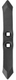 Soc 40x16x300 entraxe 45mm