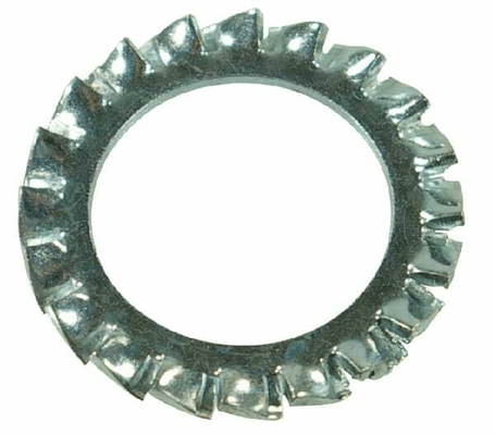 Pièces agricoles - Fasteners - Rondelle frein dentelée M4x8x0,5mm, Acier inoxydable A2 DIN 6798 Kramp