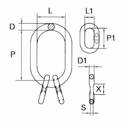 Pièces agricoles - Outils atelier - Anneau poire 4,25 t